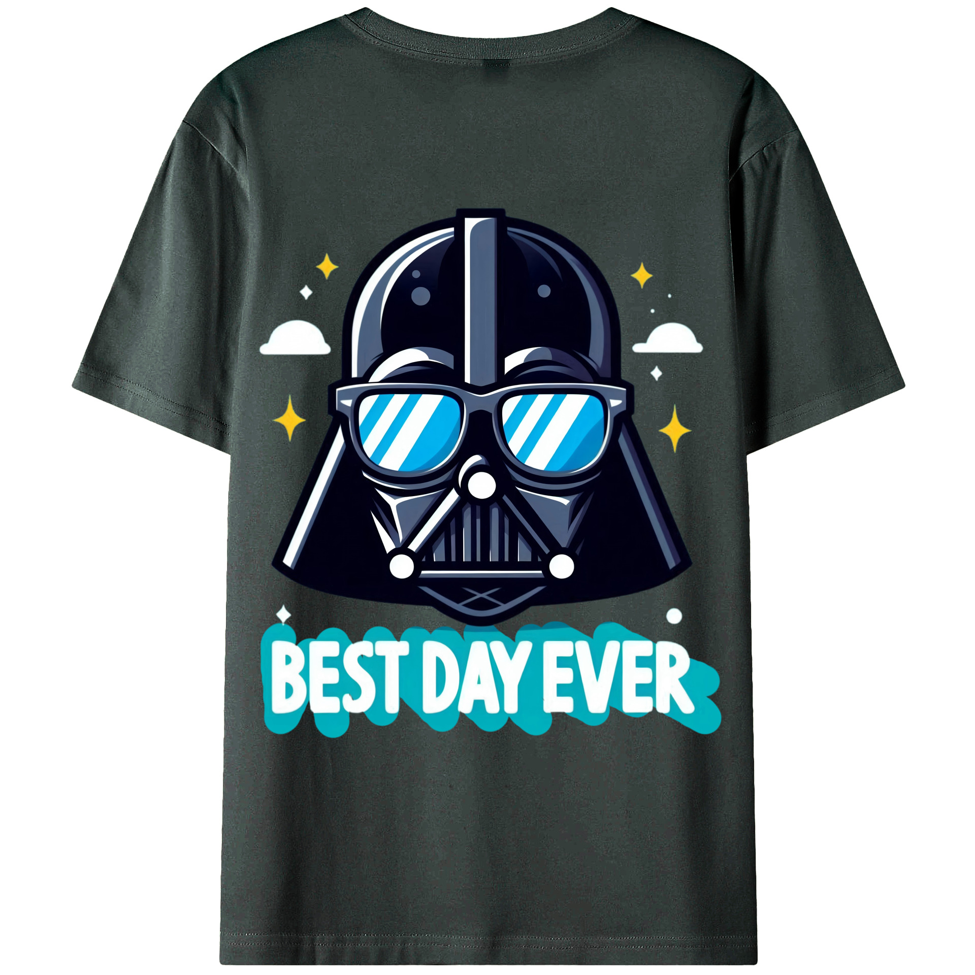 （画像用） スター・ウォーズ Star Wars 綿100％ メンズ半袖Tシャツ（バックプリント） 通気性